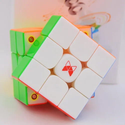 Vista 6 de Bukefuno QY Tornado V3 M UV 3x3 Velocidad Magnética Magic Cube QY Juguetes Tornado V3M MagLev UV 3x3x3 Puzzle 2023 Nuevos Cubos Sin Adhesivo