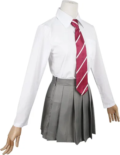 Vista 3 de Grojimts Disfraz de cosplay de anime para niñas, uniforme japonés JK para Halloween, trajes para mujer