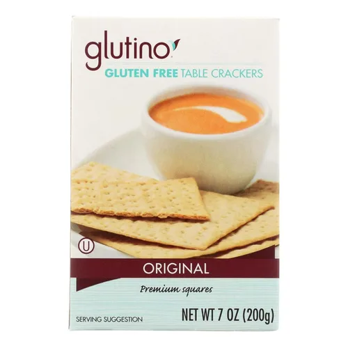 Vista 4 de Glutino Galletas saladas, mesa, 7 onzas (paquete de 6)