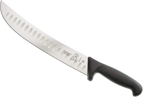 Vista 33 de Mercer Culinary BPX M13717 Cuchillo de carnicero americano, 10 pulgadas