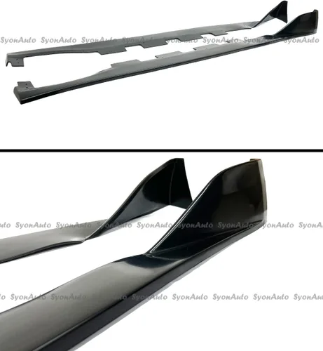 Vista 3 de Compatible con Toyota GR86 Subaru BRZ 2022-2024 V2 estilo negro mate panel lateral izquierdo extensión de kit de aleta Rocket