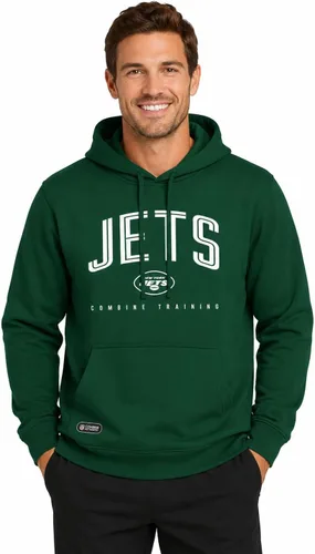 Vista 24 de Outerstuff NFL - Sudadera con capucha de forro polar para hombre, colores de equipo de campo