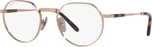 Vista 2 de Ray-Ban RX8265v Jack - Marcos redondos de titanio para gafas graduadas