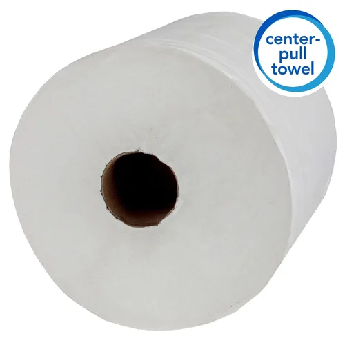 Vista 4 de Scott Professional Essential - Toallas de papel de extracción central, a granel (01032), bolsillos de absorción de secado rápido, blanco, perforadas
