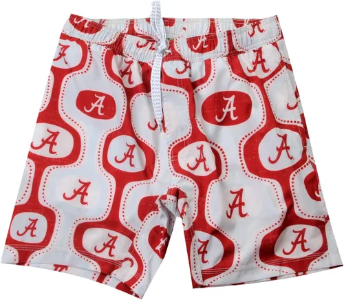 Vista 18 de Wes and Willy Pantalones cortos de natación con tecnología retro para hombre, para fanáticos de los deportes universitarios