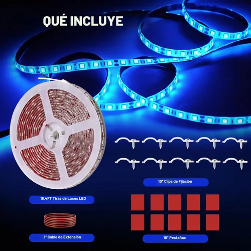 Vista 2 de Tira de luces LED marinas, pontón, lancha, tira de luz LED de 12 V, impermeable, luz interior de cubierta para kayak, barcos Jon, barcos de pesca