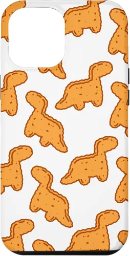 Vista 26 de Cute Dino T-Rex Chicken Nugget Funny Tyrannosaurus Case para iPhone 17