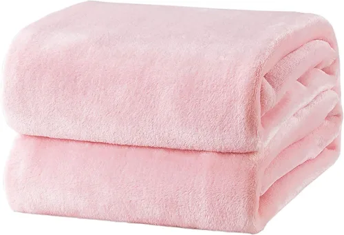 Vista 48 de Bedsure GentleSoft Bedding Manta de Vellón para Niñas y Niños - Mantas Pequeñas Suaves, Acogedoras y Bonitas para Viajes, 43x55 Pulgadas, Blanco