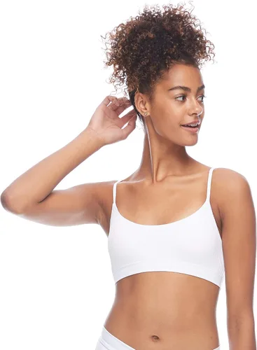 Vista 2 de Body Glove Traje de baño estándar ARO Bralette para mujer, Blanco