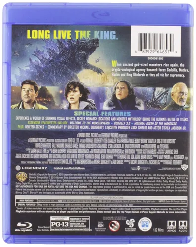 Vista 2 de Godzilla King of the Monsters Blu-ray