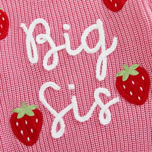 Vista 19 de VISGOGO Suéter a juego para hermanitas grandes y pequeñas, ropa de una sola pieza