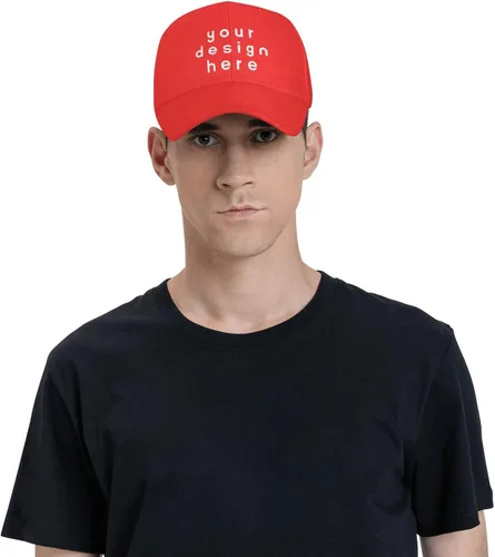Vista 4 de Sombrero personalizado Agregue su propio logotipo de foto o imagen Diseñe sus sombreros personalizados