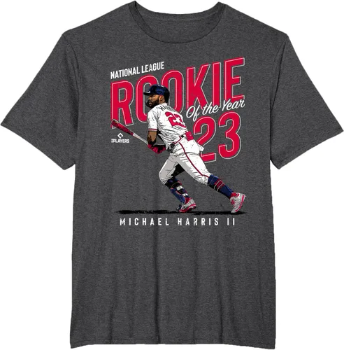 Vista 22 de Camiseta Rookie of the Year Michael Harris II Atlanta MLBPA, Negro