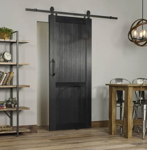 Vista 2 de LTL Home Products Millbrooke - Kit de puerta de establo de PVC, MLB3684BHKD