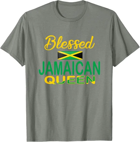 Vista 31 de Blessed Jamaicana Queen Jamaicana para mujer Jamaicana, Negro