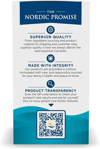 Vista 4 de Nordic Naturals Omega-3 en gelatina de pescado, sabor a limón, 60 geles de pescado, 690 mg de omega-3, aceite de pescado, EPA y DHA, apoyo