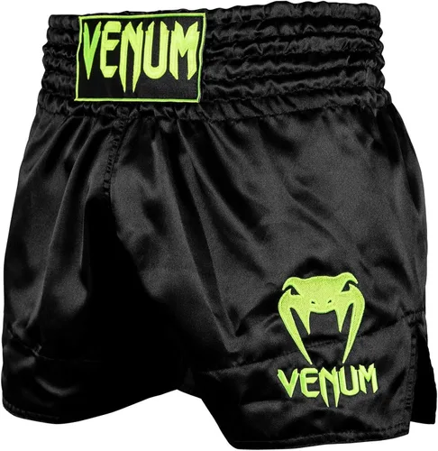 Vista 27 de Venum Muay Thai Shorts Clásico Negro/Dorado