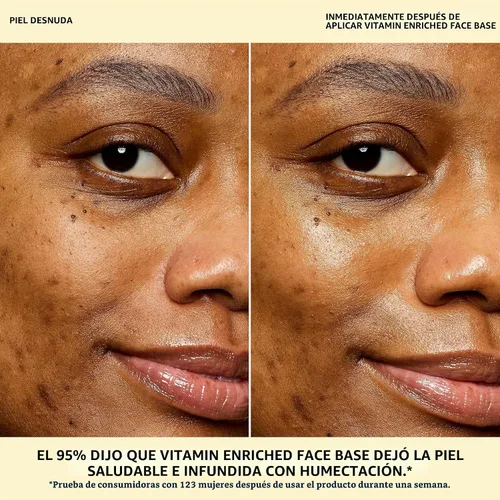 Vista 4 de Bobbi Brown Base facial enriquecida con vitaminas, base hidratante e hidratante 2 en 1, con manteca de karité, ácido hialurónico y vitaminas