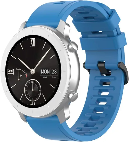 Vista 2 de E ECSEM Compatible con correas Tinwoo T20W, correa de goma suave de ajuste rápido para Tinwoo T20W, accesorios de banda de reloj inteligente, 10