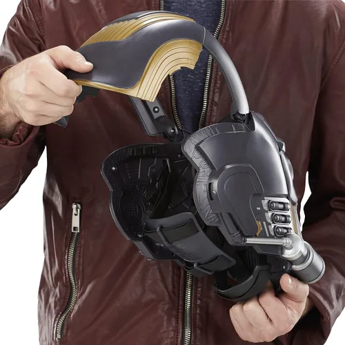 Vista 2 de Casco electrónico Star-Lord de la serie Marvel Legends