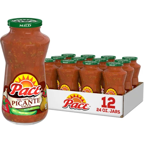 Vista 11 de Pace Salsa Picante Mediana, Tarro de 16 oz (paquete de 12)