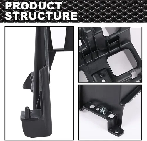 Vista 8 de CROSSDESIGN Soporte de jaula para panel de salpicadero, radio doble DIN compatible con GMC Sierra Yukon y Chevy Silverado Tahoe Suburban
