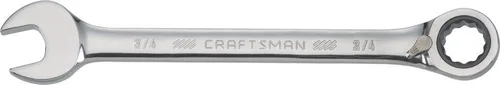 Vista 6 de CRAFTSMAN Llave de trinquete, SAE, reversible, 1/2 pulgada, 72 dientes, 12 puntos (CMMT42415)