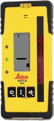 Vista 3 de Leica Geosystems 789922 Rugby Rod Eye 120 - Receptor láser giratorio, color amarillo