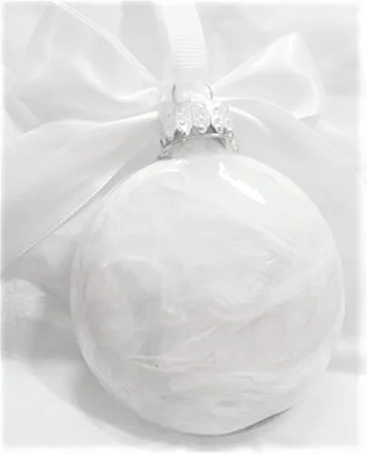 Vista 3 de Sympathy Gift Butterflies Appear when Angels are Near Memorial Ornament with Lime Green Charm
