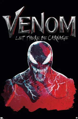Vista 12 de Trends International Marvel Venom: Let There be Carnage - Póster de pared negro y rojo
