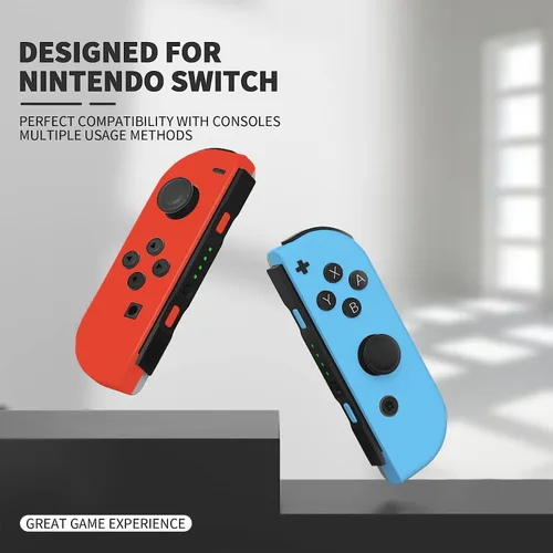 Vista 6 de UpgradedJoypad for Nintendo Switch Controller,Switch Controllers Replacement for SwitchOLEDLite, Switch Controllers Joypad Support Fitness