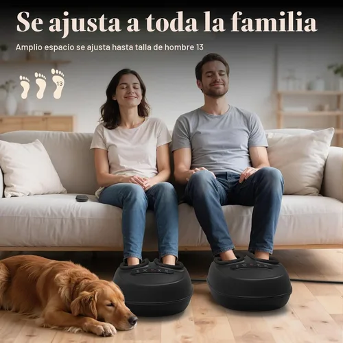 Vista 9 de Masajeador de pies con calor para neuropatía - [2026 actualizado], HSA Negro