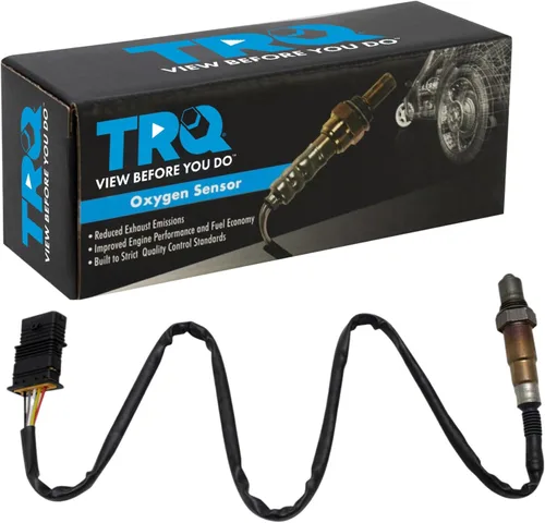 Vista 55 de TRQ Sensor de Oxígeno O2 de 4 Hilos de Banda Estrecha Compatible con VW Atlas 2.0L 2018-21, VW GTI 2.0L 2016-18, Audi A3 Quattro 2.0L 2015-18, VW