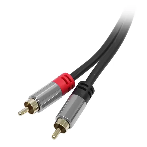 Vista 7 de Cyberguys! Cable RCA a XLR, 2 cables de audio bidireccionales XLR a RCA, 6