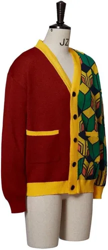 Vista 6 de Anime Giyuu - Chaqueta de punto para adultos, suéter de Giyuu