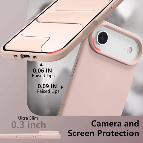 Vista 596 de Funda magnética de silicona para iPhone 13 Pro, color blanco antiguo [Compatible con Magsafe] [Forro de microfibra suave antiarañazos], funda