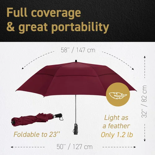 Vista 28 de EEZ-Y Folding Golf Umbrella