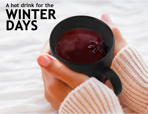 Vista 5 de MIAMIO - Juego de 6 tazas de café de gres 12 onzas/taza - Colección Le Papillon (Negro)