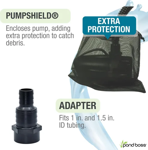 Vista 8 de Pond Boss Waterfall Pump, 2000 GPH