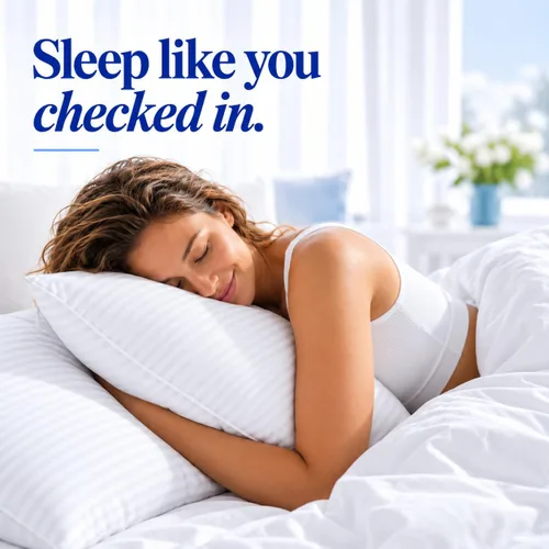 Vista 5 de Juego de 2 protectores de almohada impermeables con cremallera