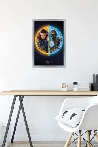 Vista 38 de Trends International Marvel Spider-Man: No Way Home - Póster de pared dúo, 22.4 pulgadas de largo x 14.7 pulgadas, versión enmarcada de madera