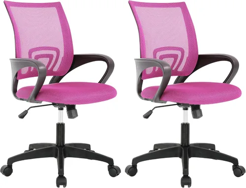 Vista 14 de PayLessHere Silla de oficina en casa, silla de escritorio para computadora, silla ergonómica ajustable, soporte lumbar, reposabrazos ejecutiva