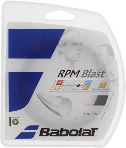 Vista 3 de Babolat RPM Blast 0.60 oz/1.25 - Cuerda de tenis (600 pies/656.2 ft)