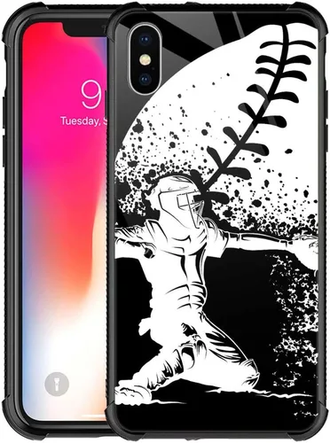 Vista 28 de CARLOCA Funda compatible con iPhone XR, iPhone XR para niños, hombres y jóvenes, diseño de nebulosa espacial, a prueba de golpes, antiarañazos