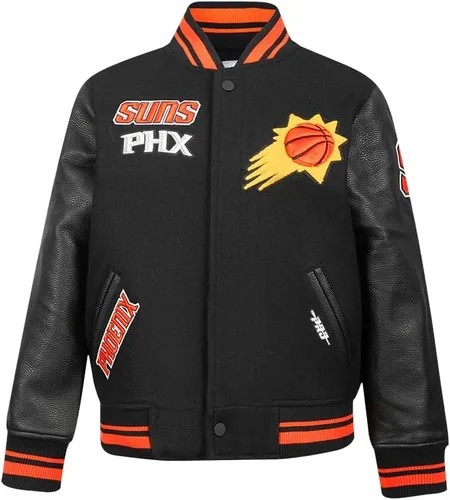 Vista 23 de Pro Standard Chaqueta Varsity clásica retro de la NBA para niños grandes