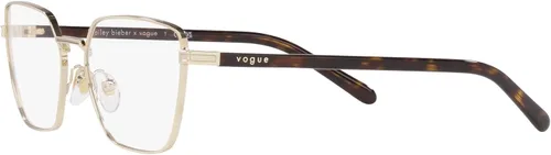 Vista 3 de Vogue Eyewear Women's Hailey Bieber Collection Vo4244 Rectangular Prescription Eyewear Frames