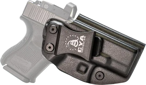 Vista 35 de CYA Supply Co. - Fundas IWB Black Optics Ready - Múltiples ajustes - Propiedad de veteranos - Fabricado en Estados Unidos