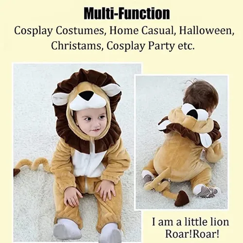 Vista 3 de Disfraces de animales para bebé unisex mameluco para Halloween