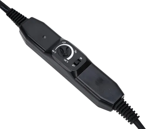 Vista 9 de ANGGREK Hierro de extensión de cabello - Conector de temperatura ajustable Hierro con enchufe de EE. UU. 110V para extensiones de cabello