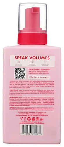Vista 2 de Be Care Love Espuma voluminizadora, 8 FZ